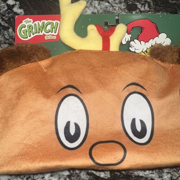 NWT Fetch For Pets Dr Seuss The Grinch Max Sherpa Cat Play Sack Crinkle 20” - Picture 3 of 9